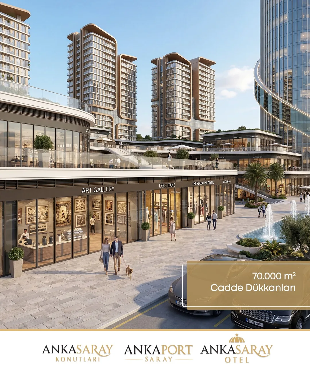 ANKAPORT SARAY — 70.000 m² Cadde Dükkanları