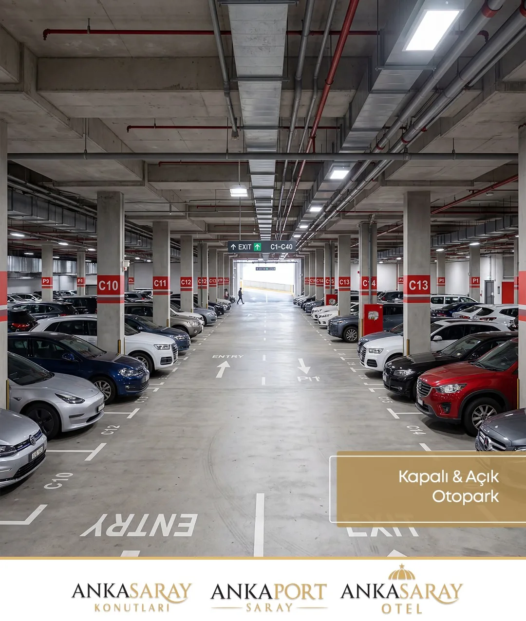 ANKAPORT SARAY — Kapalı & Açık Otopark